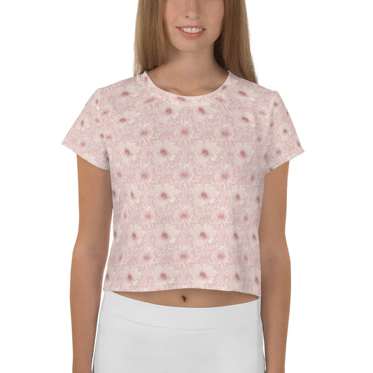 All-Over Print Crop Tee