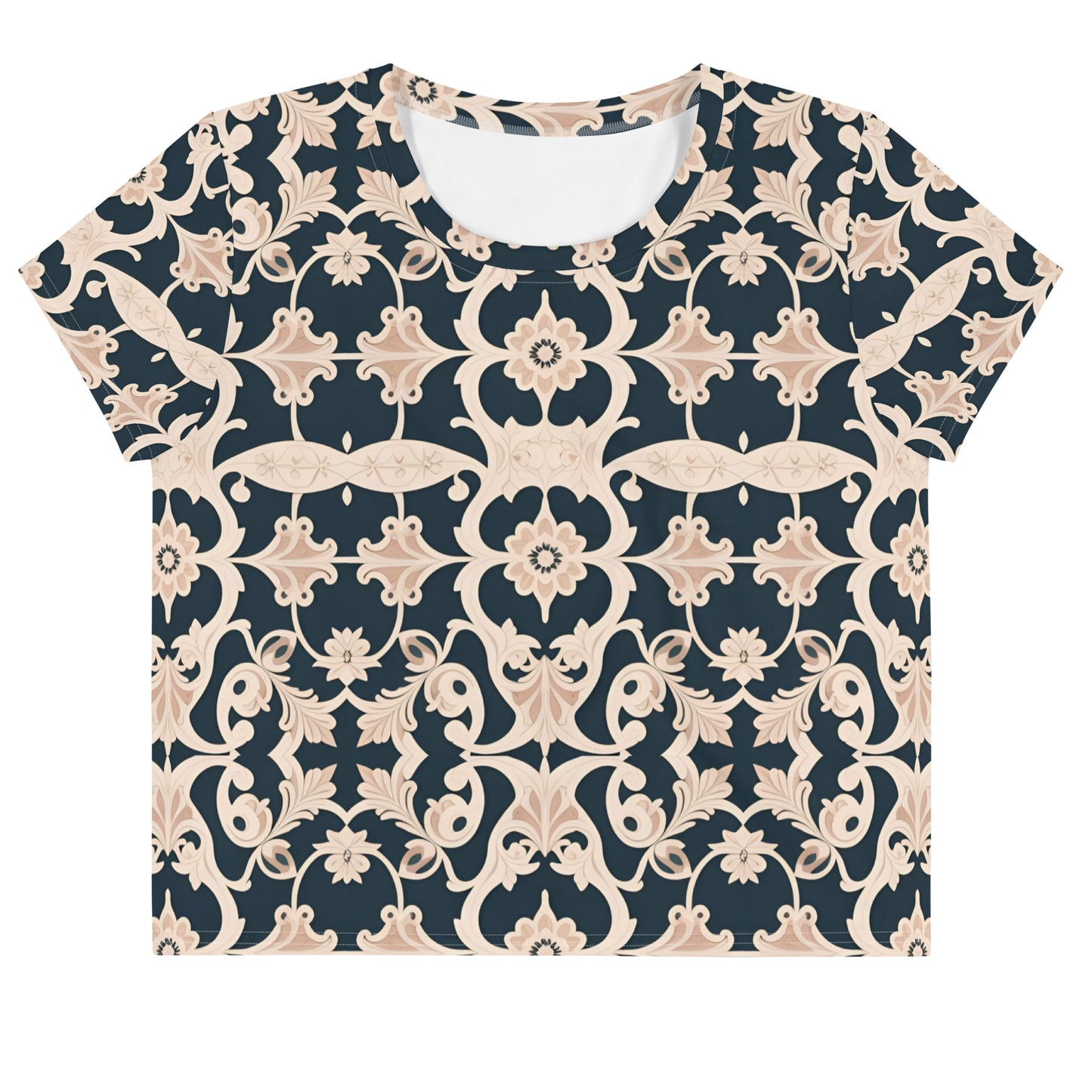 All-Over Print Crop Tee