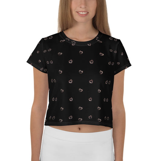 All-Over Print Crop Tee