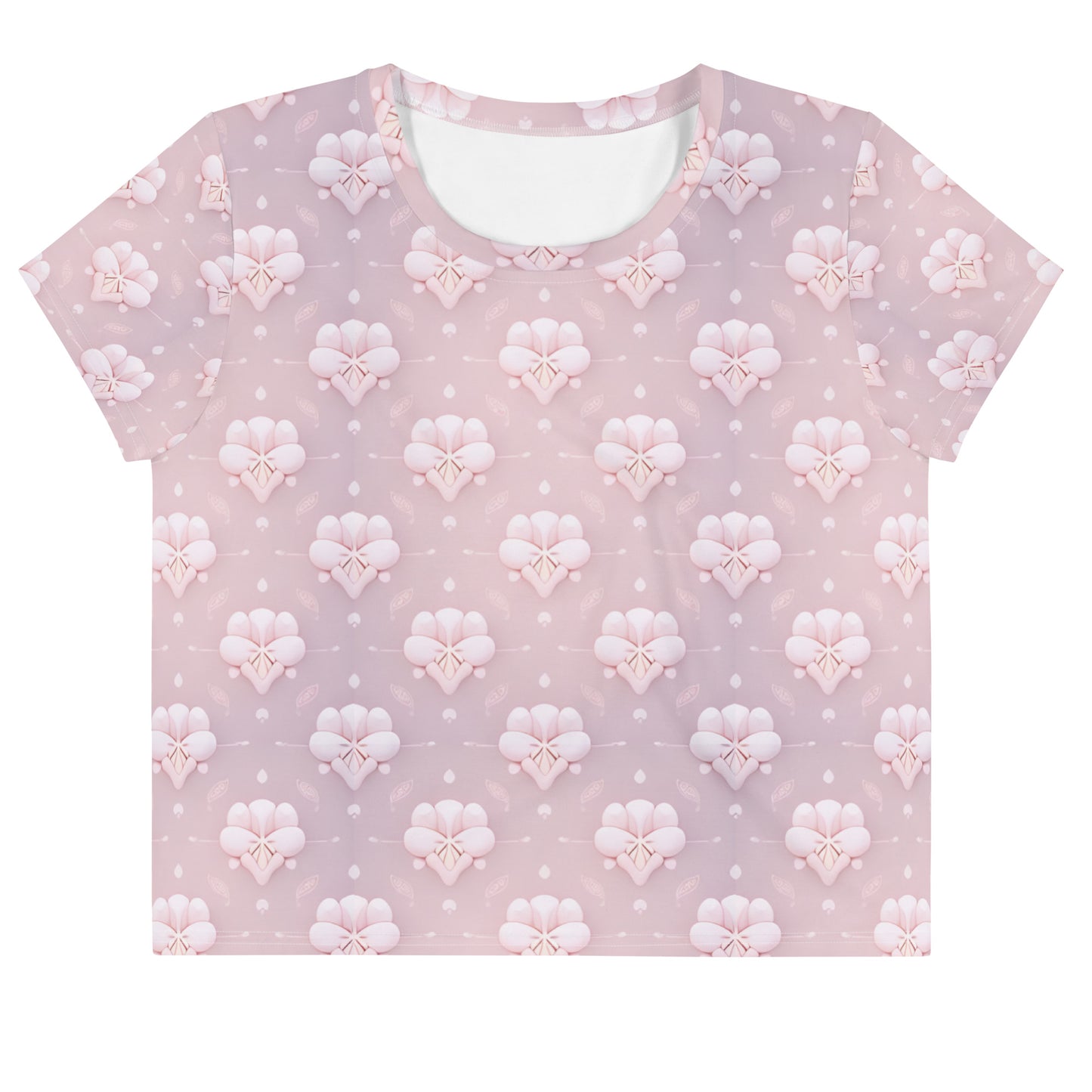 All-Over Print Crop Tee