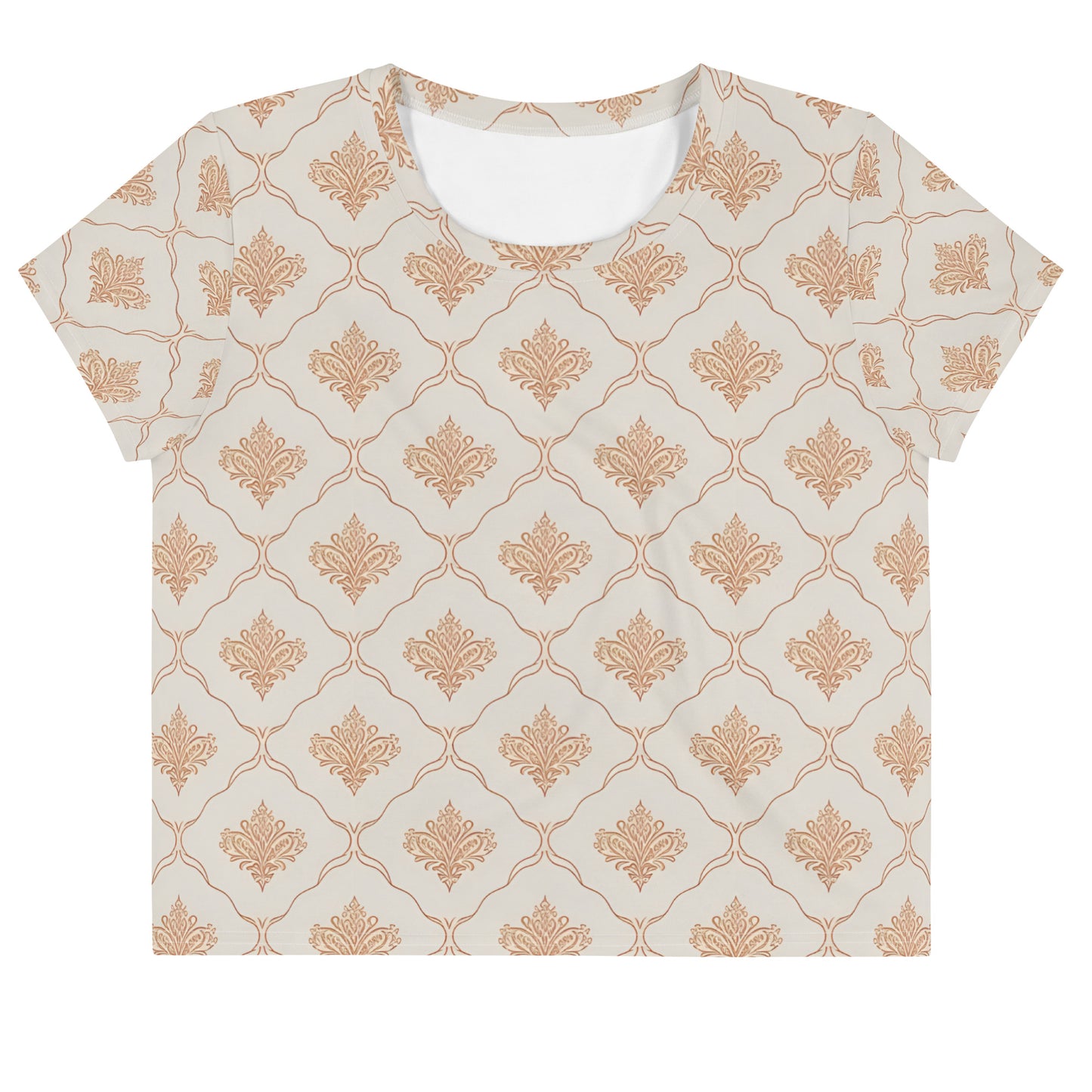 All-Over Print Crop Tee