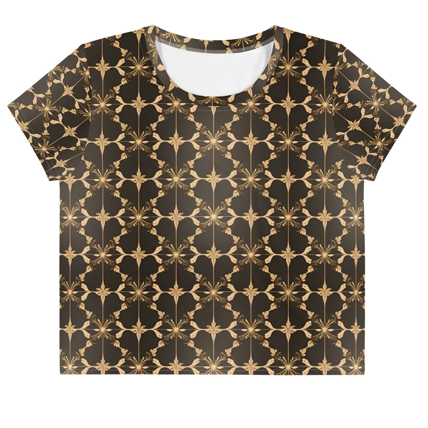 All-Over Print Crop Tee