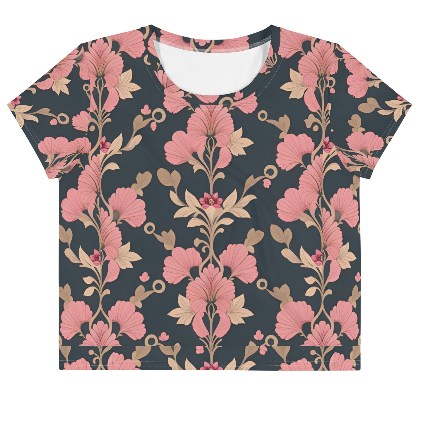 All-Over Print Crop Tee