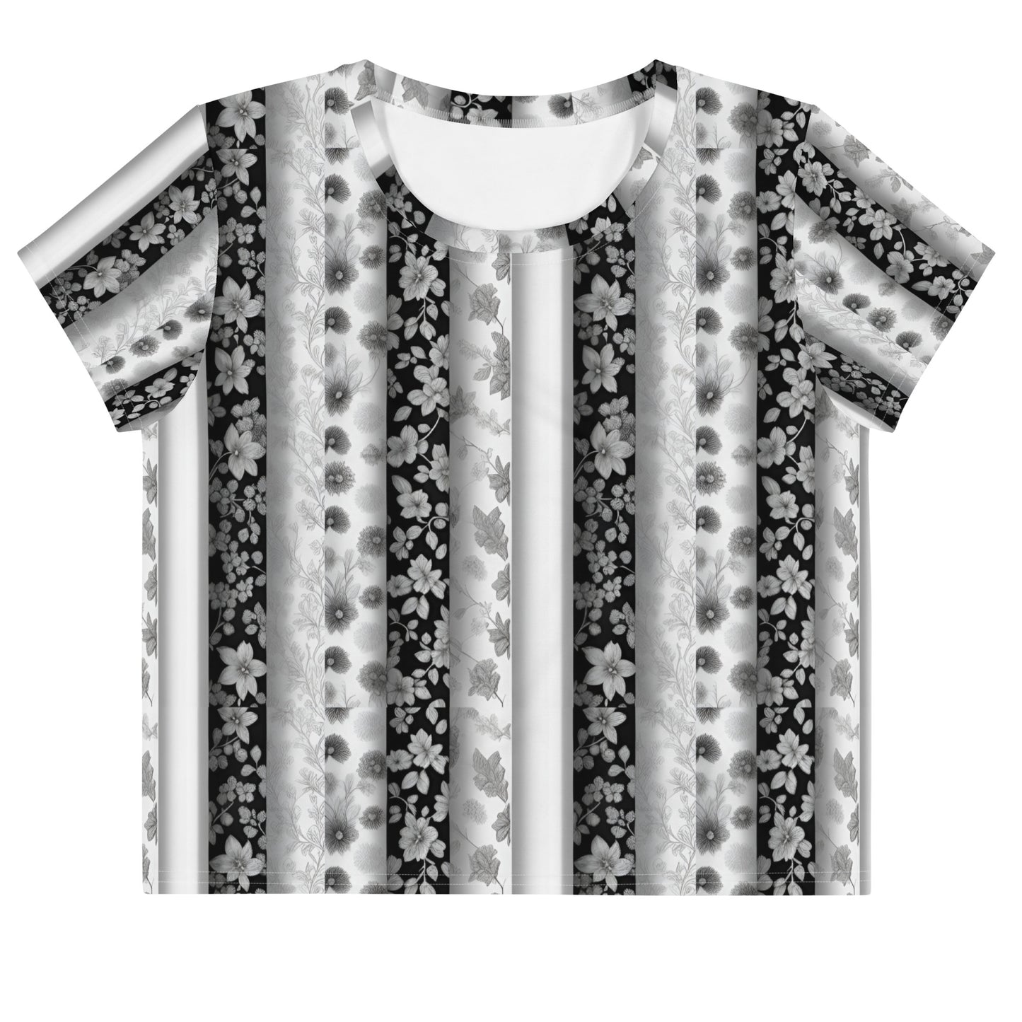 All-Over Print Crop Tee