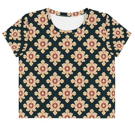 All-Over Print Crop Tee