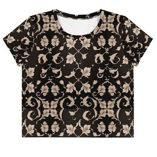 All-Over Print Crop Tee