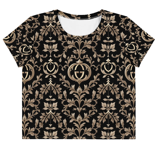 All-Over Print Crop Tee