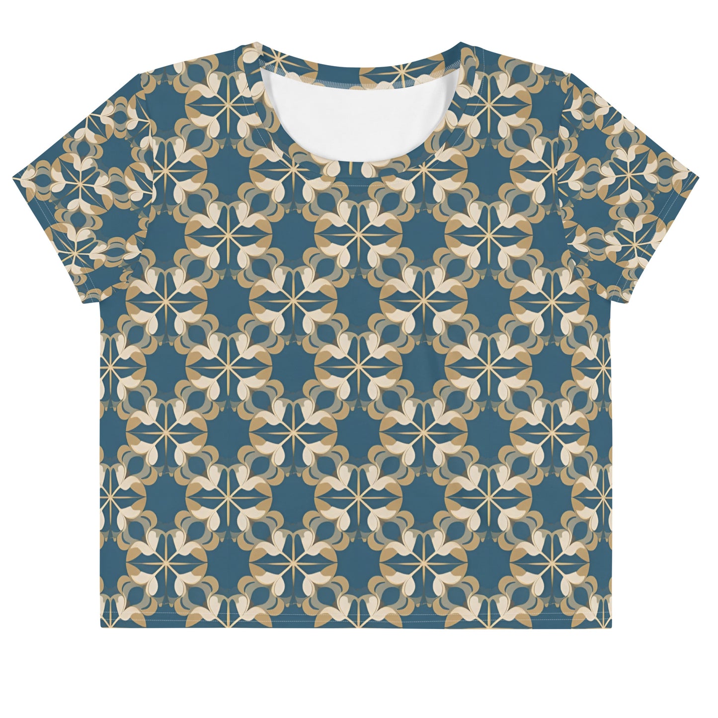 All-Over Print Crop Tee