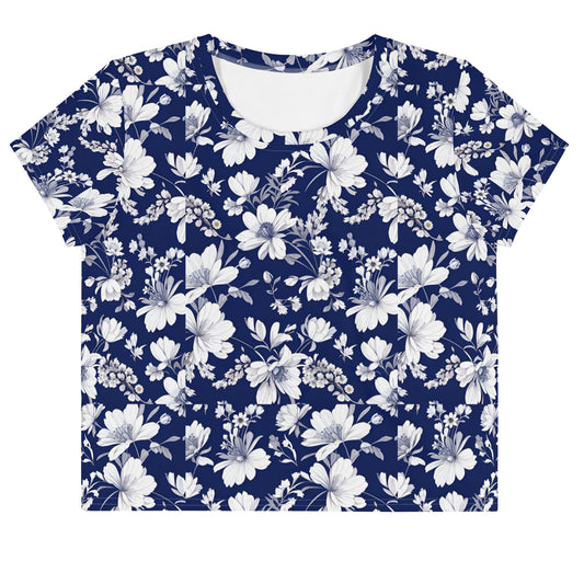 All-Over Print Crop Tee