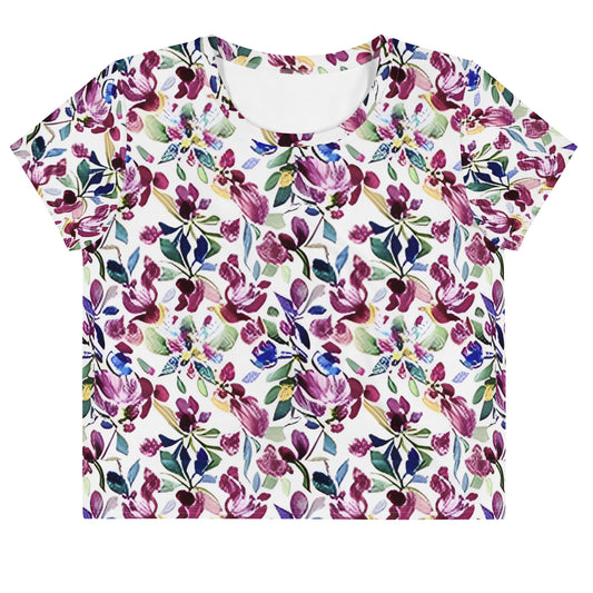 All-Over Print Crop Tee