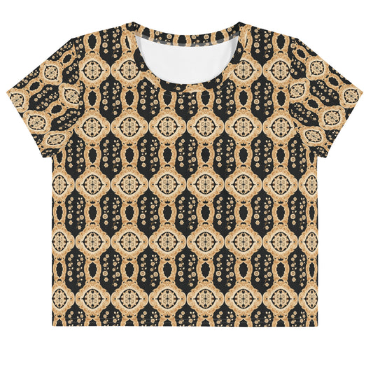 All-Over Print Crop Tee