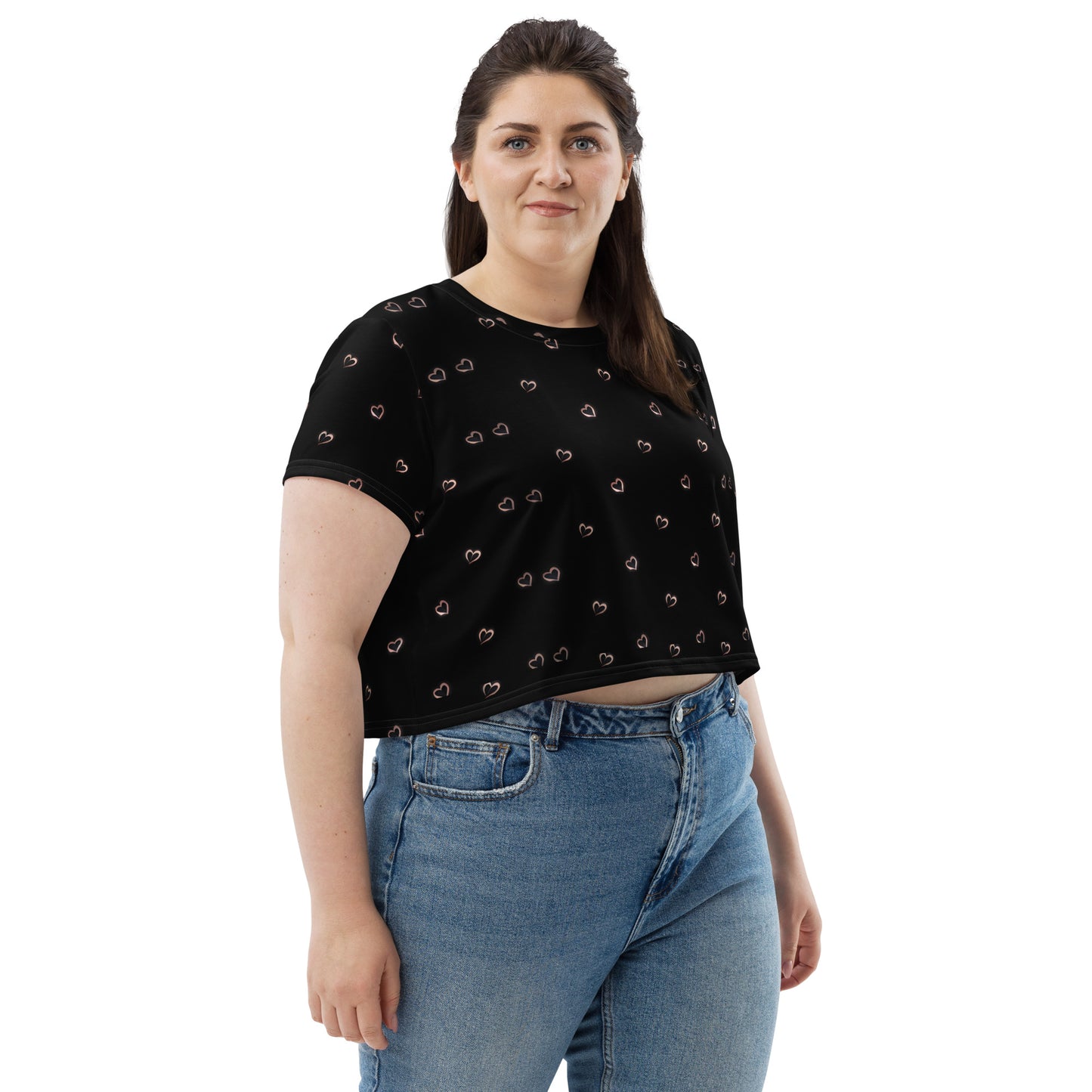 All-Over Print Crop Tee