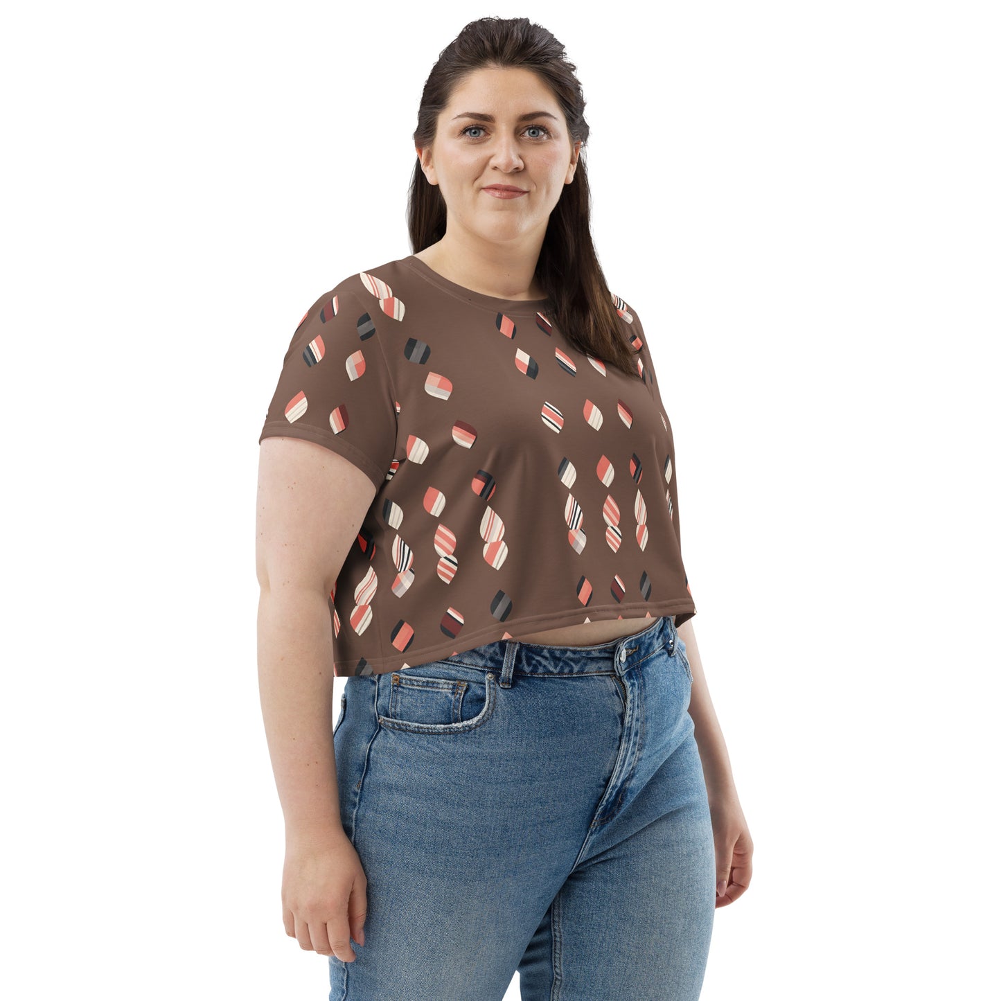 All-Over Print Crop Tee