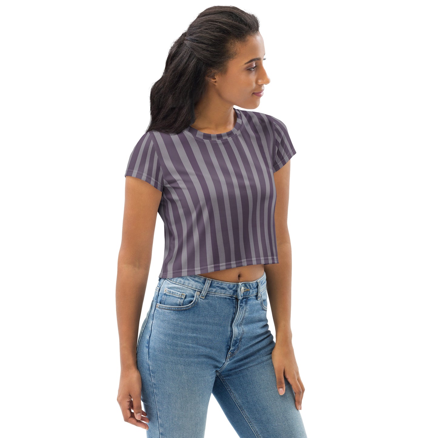 All-Over Print Crop Tee