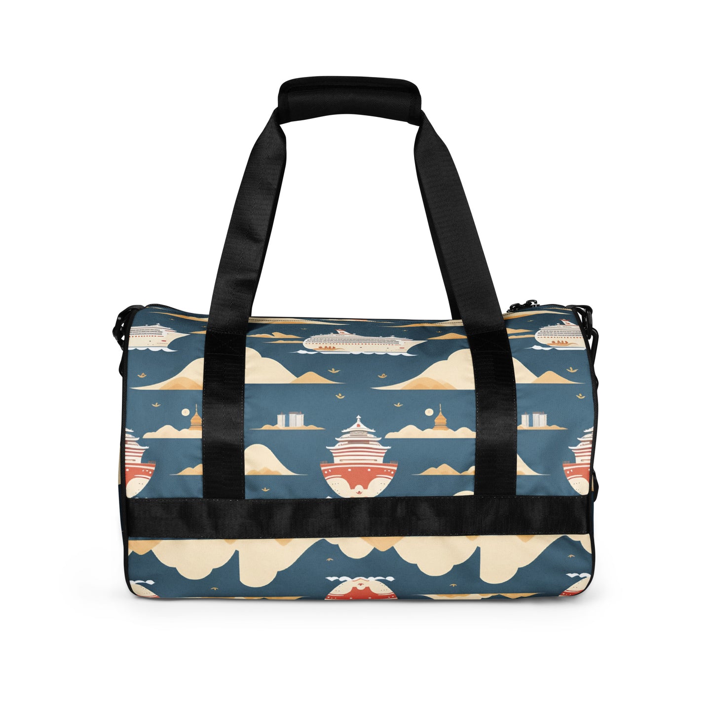 All-over print gym bag