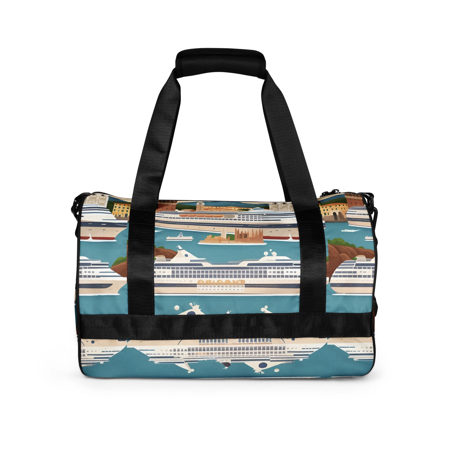 All-over print gym bag