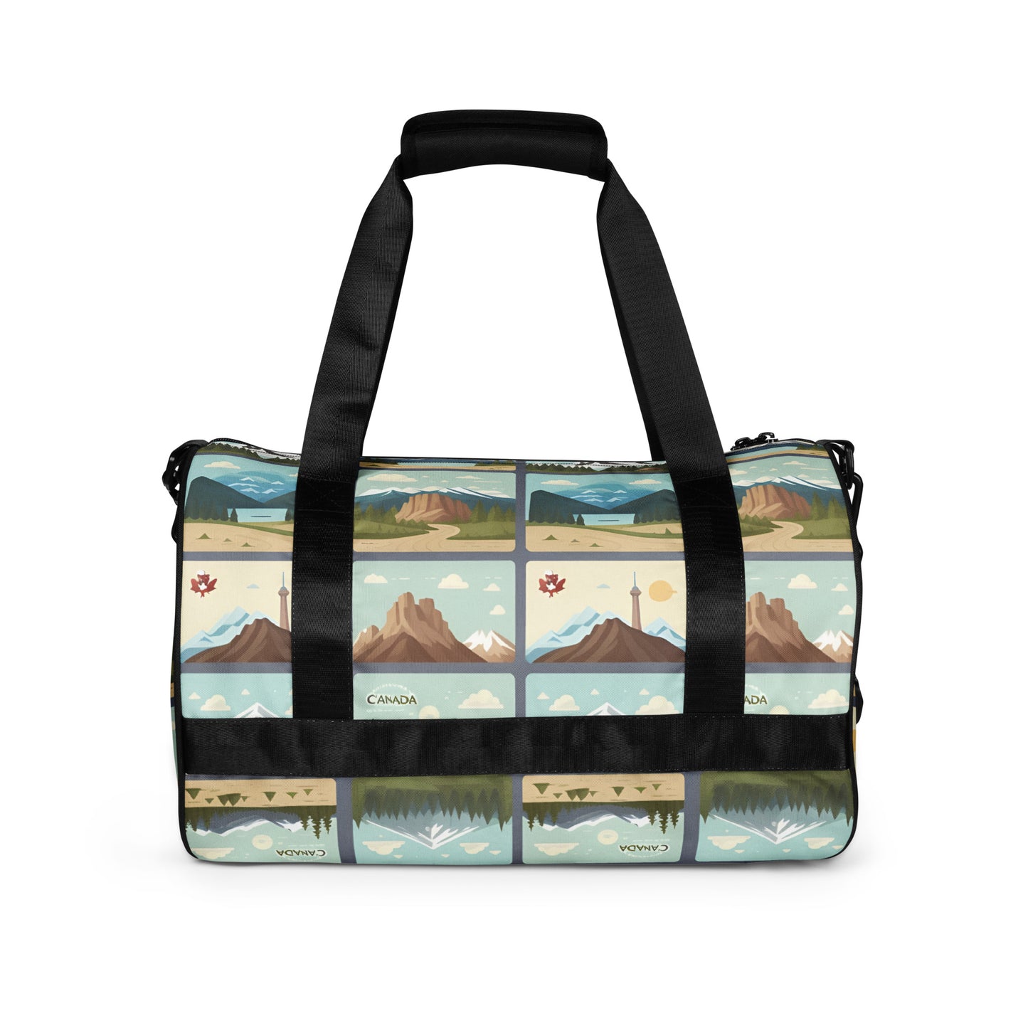 All-over print gym bag