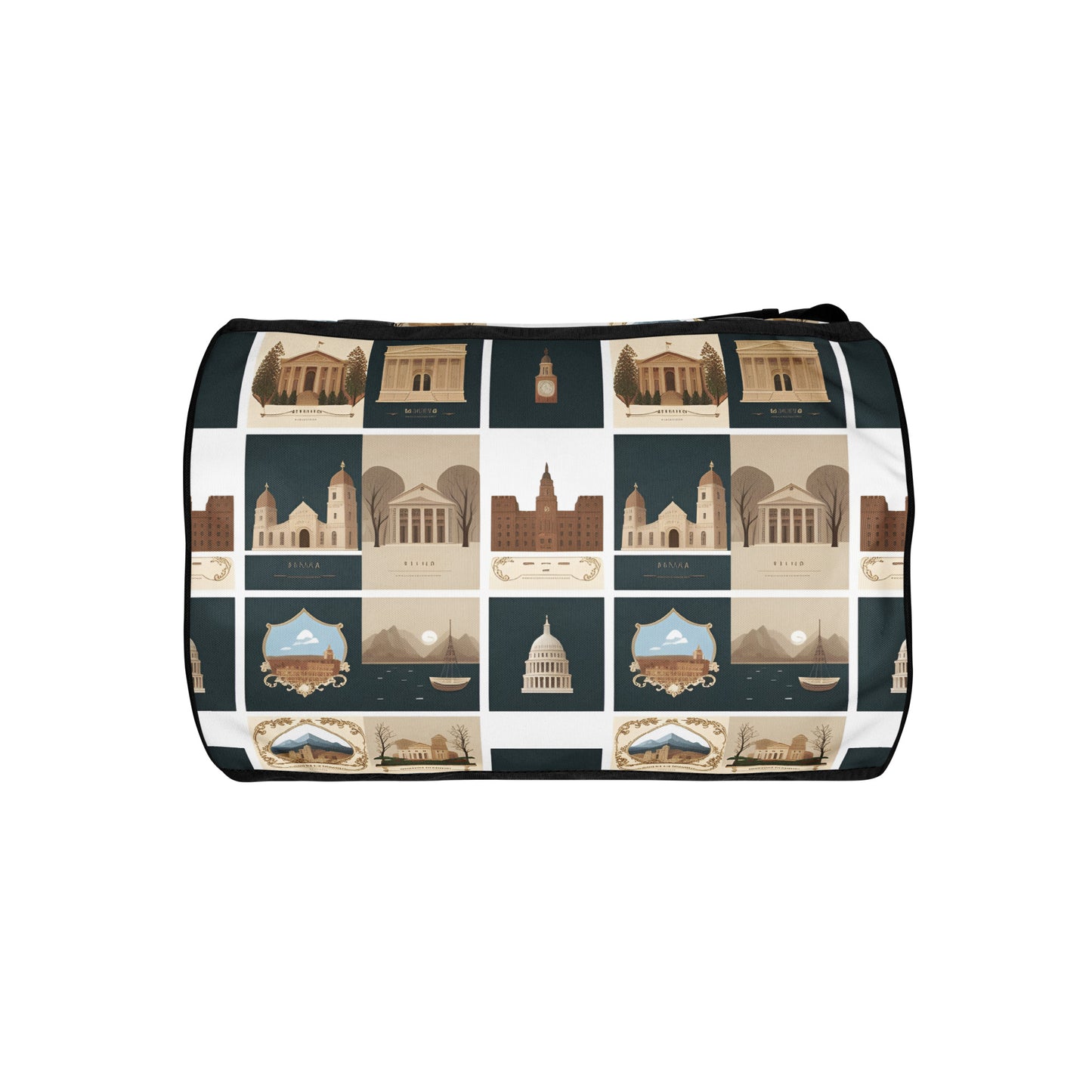 All-over print gym bag