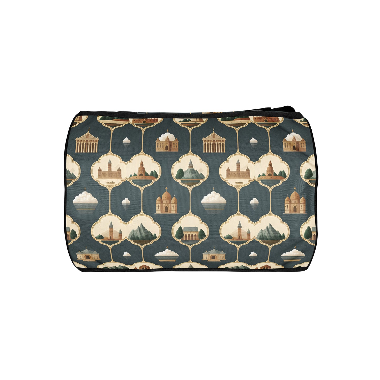 All-over print gym bag