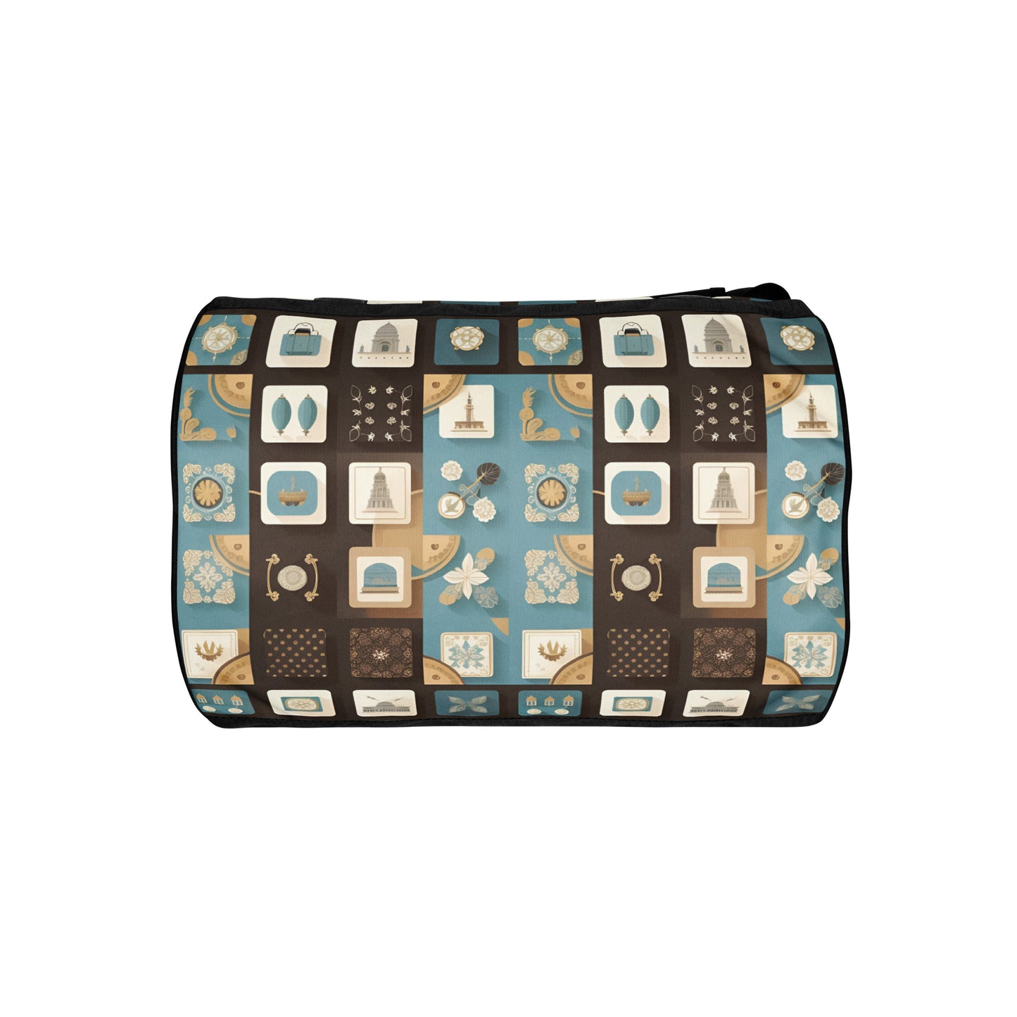 All-over print gym bag