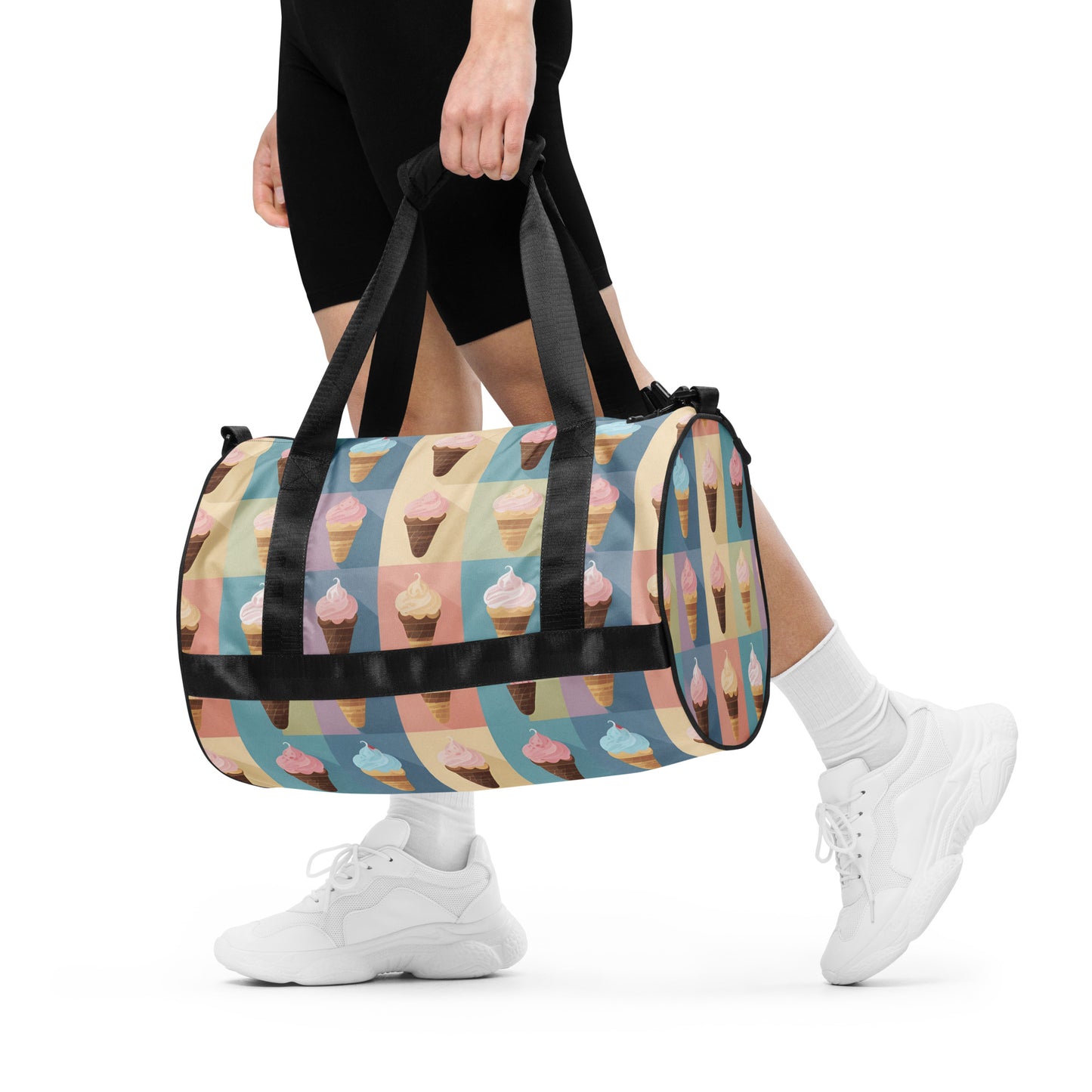 All-over print gym bag