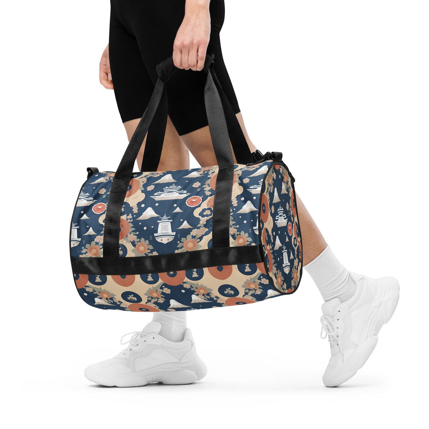 All-over print gym bag