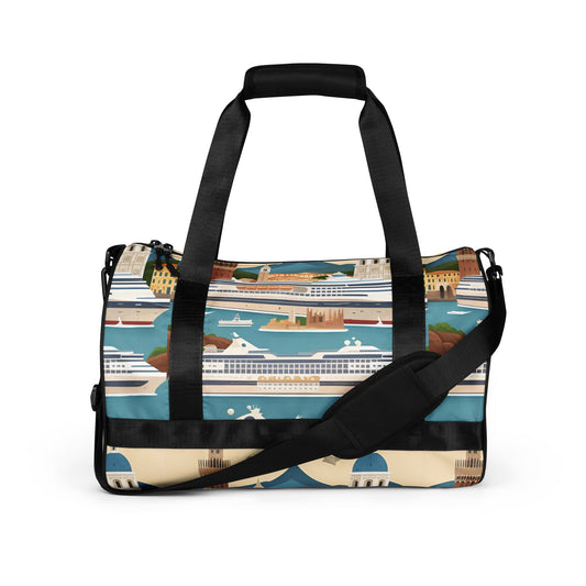 All-over print gym bag