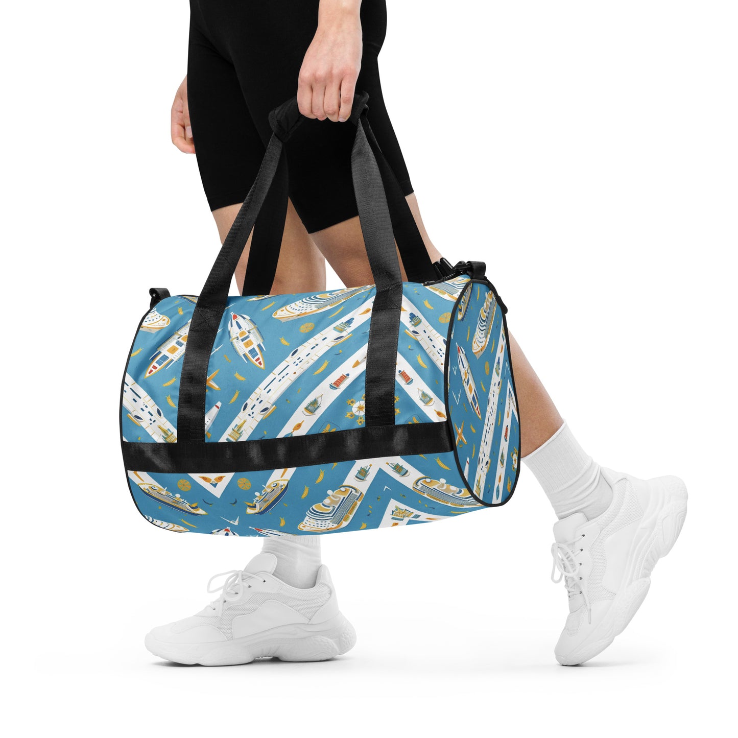 All-over print gym bag