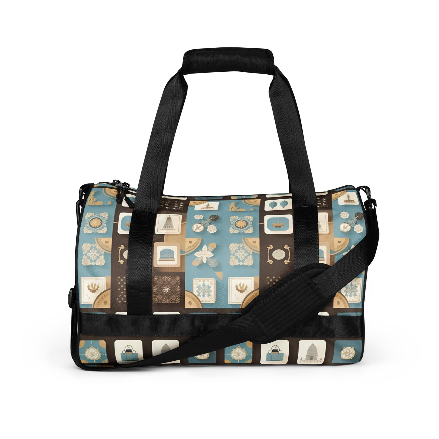 All-over print gym bag