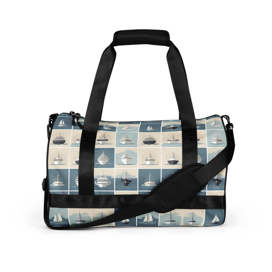 All-over print gym bag