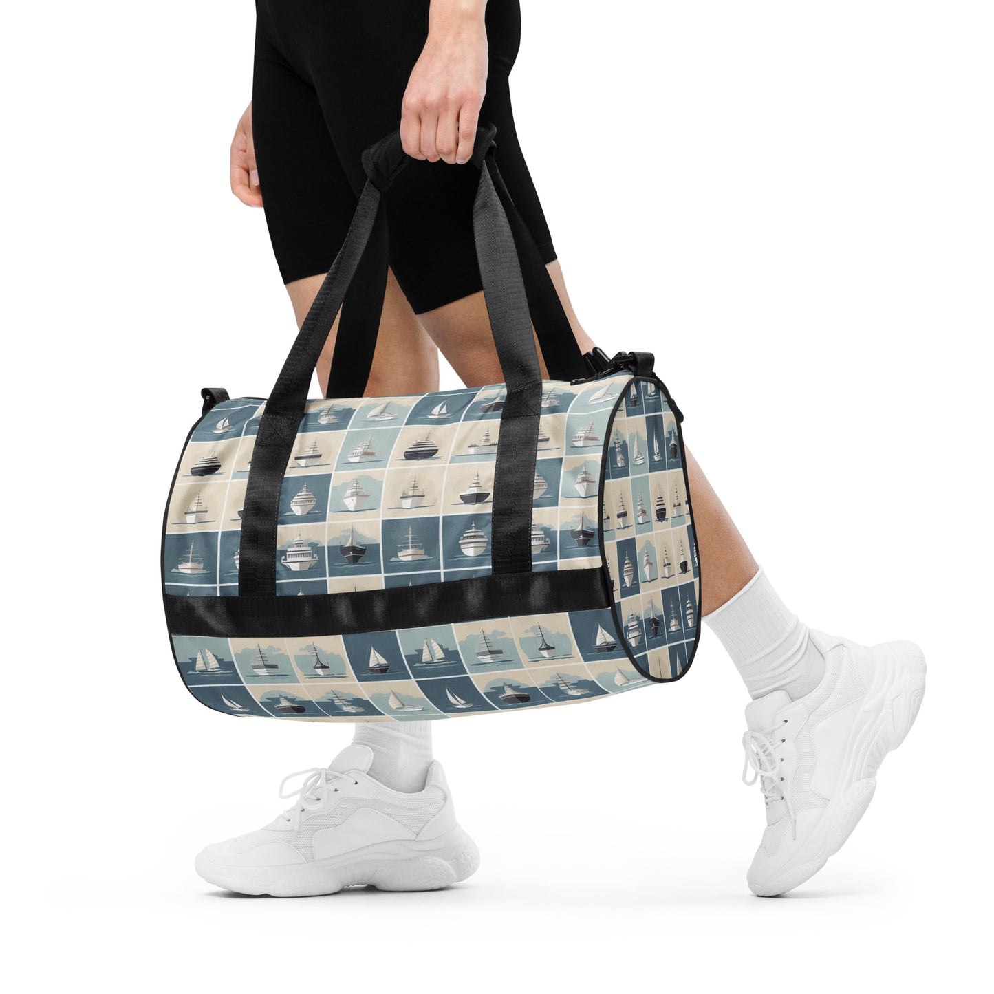 All-over print gym bag