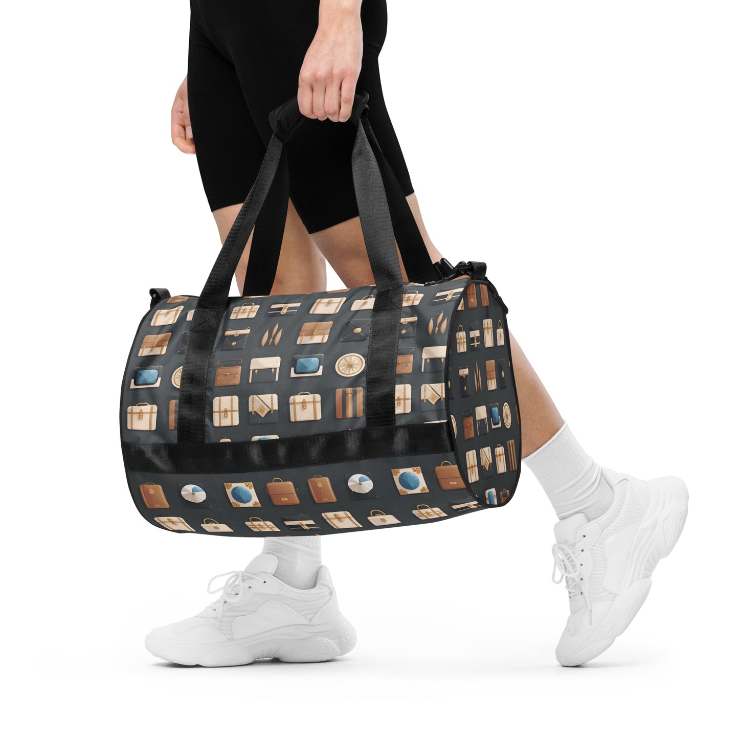 All-over print gym bag