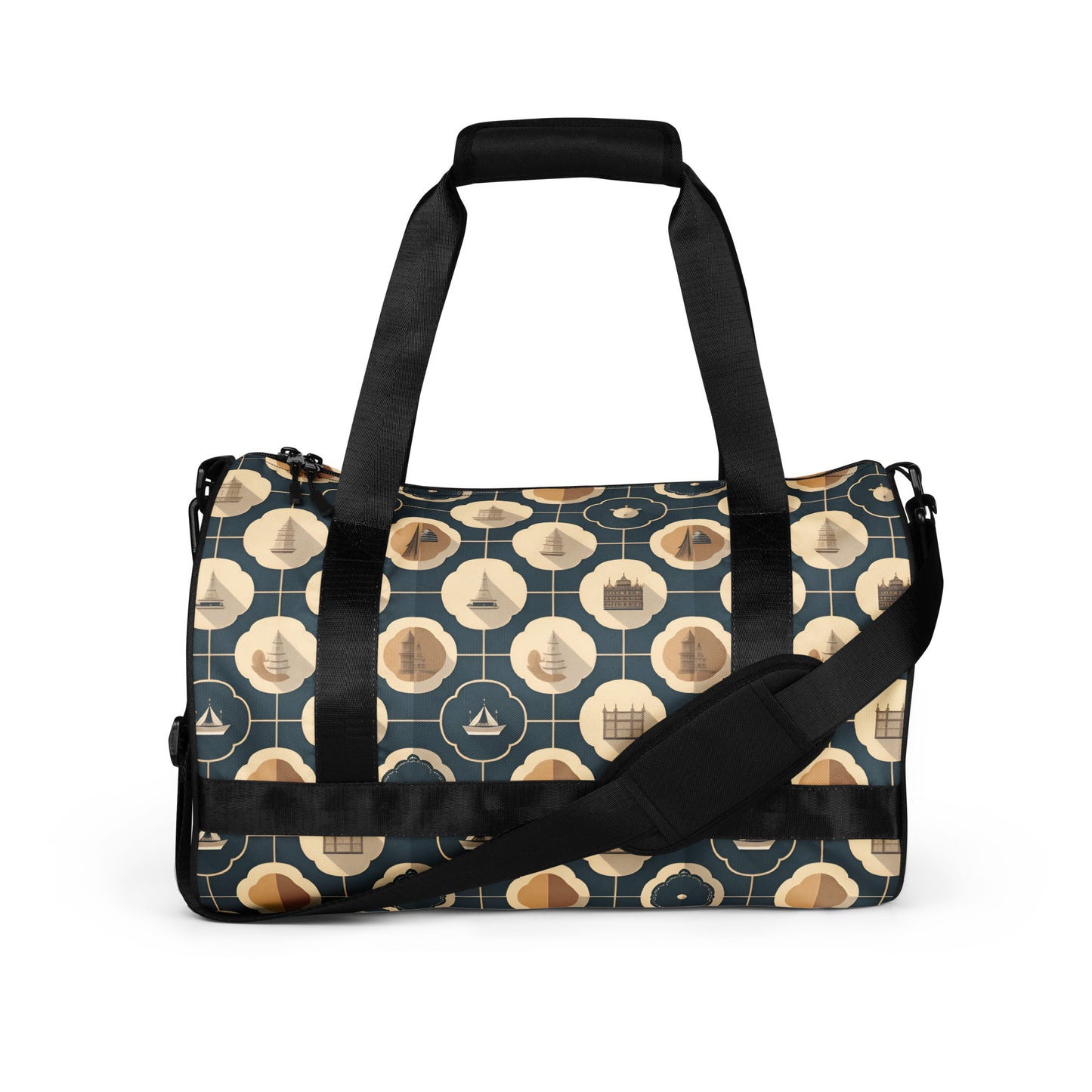 All-over print gym bag