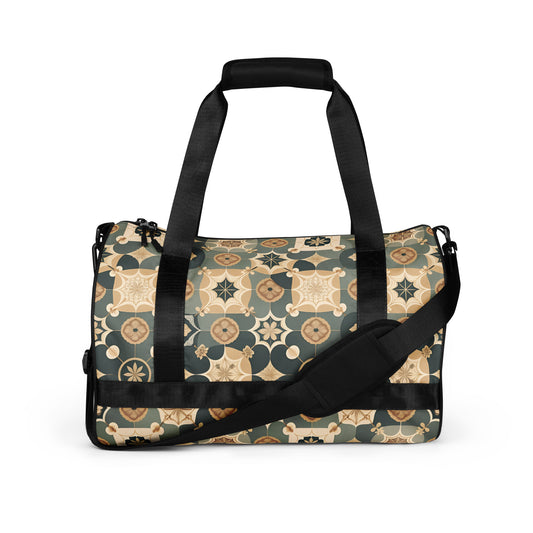 All-over print gym bag