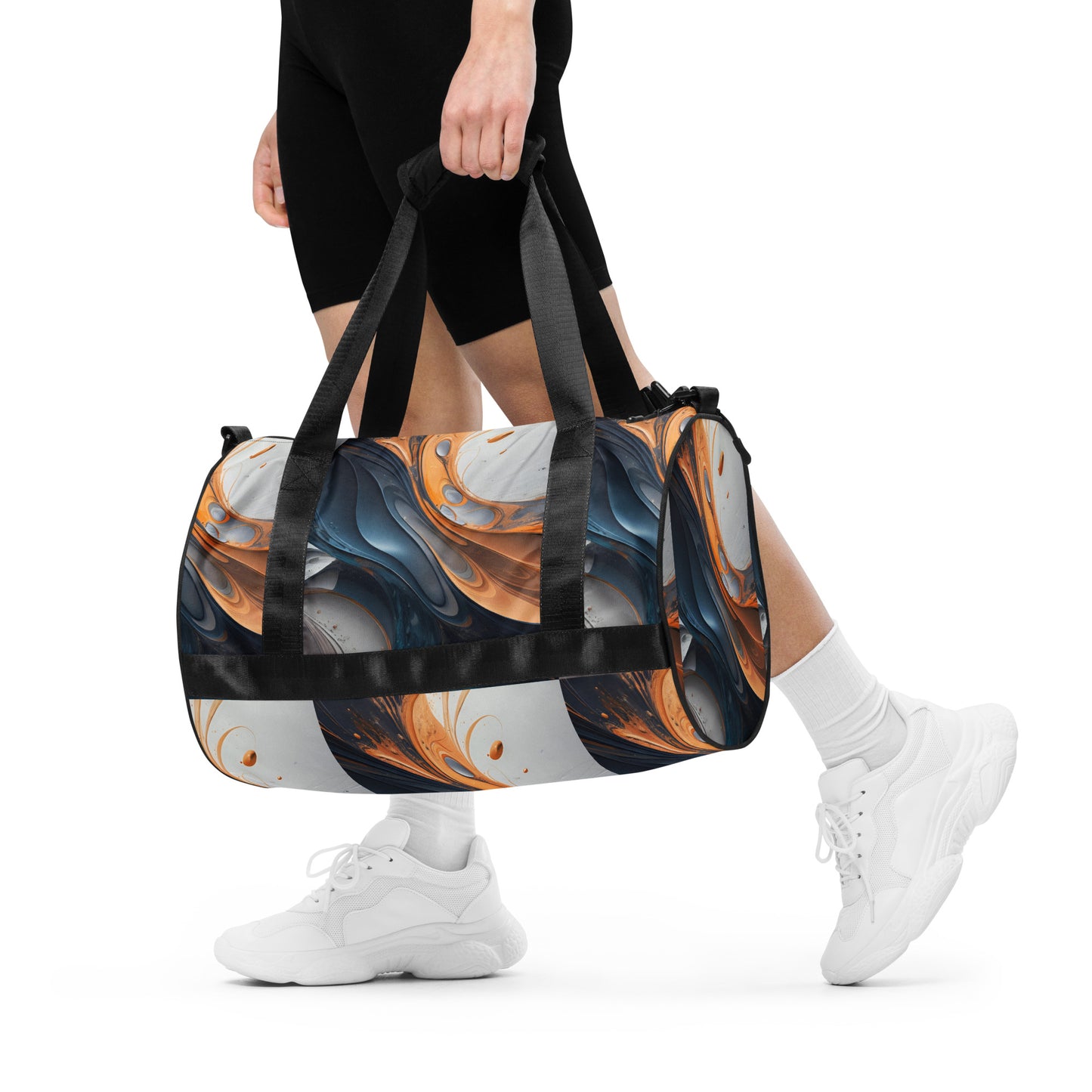 All-over print gym bag