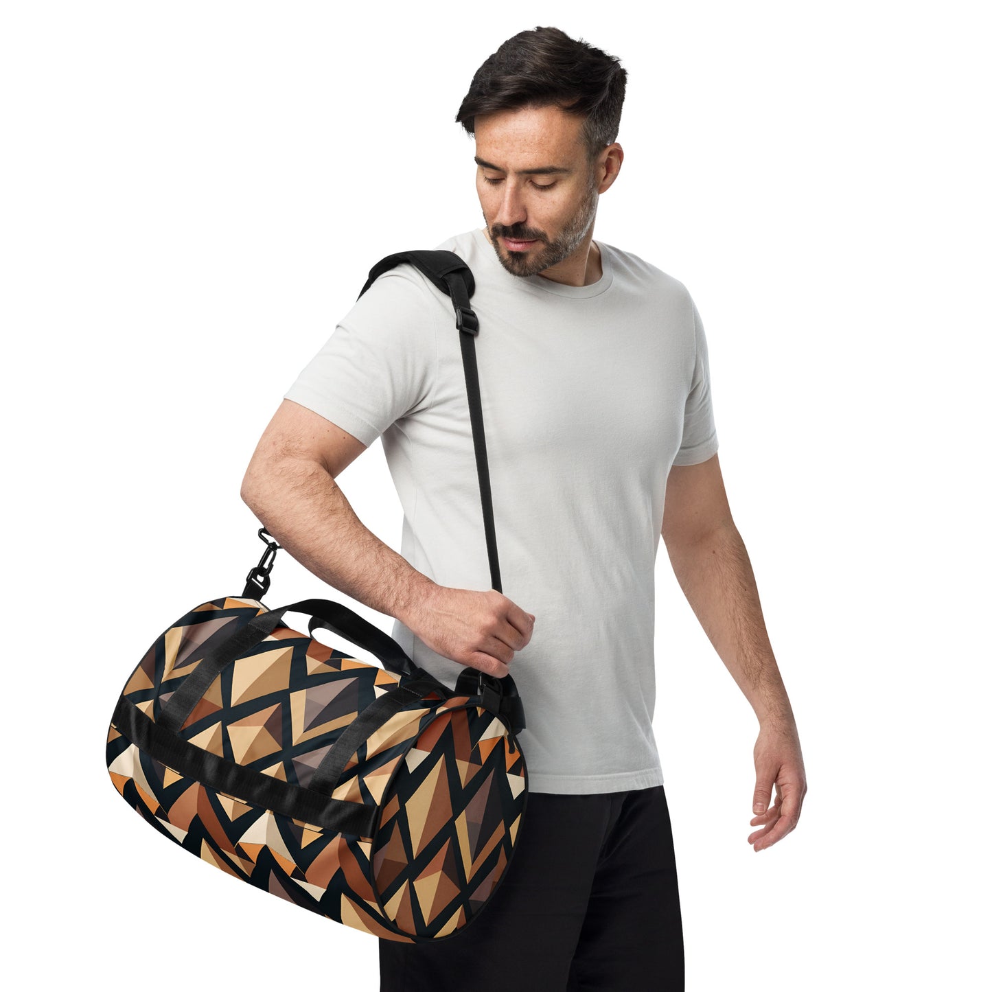 All-over print gym bag