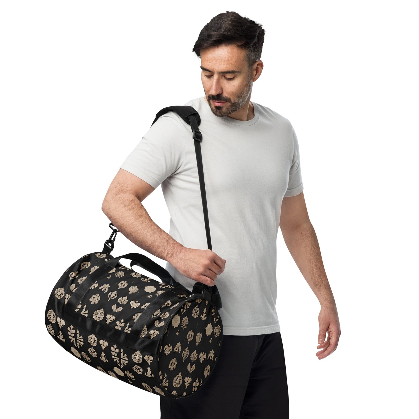 All-over print gym bag