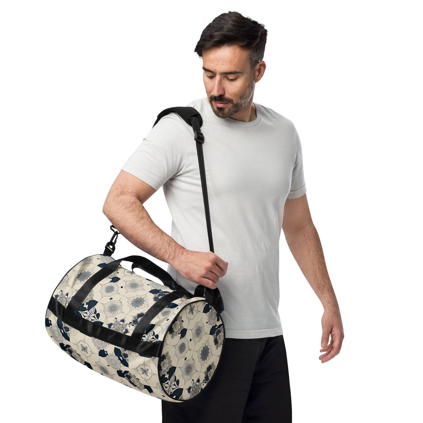 All-over print gym bag