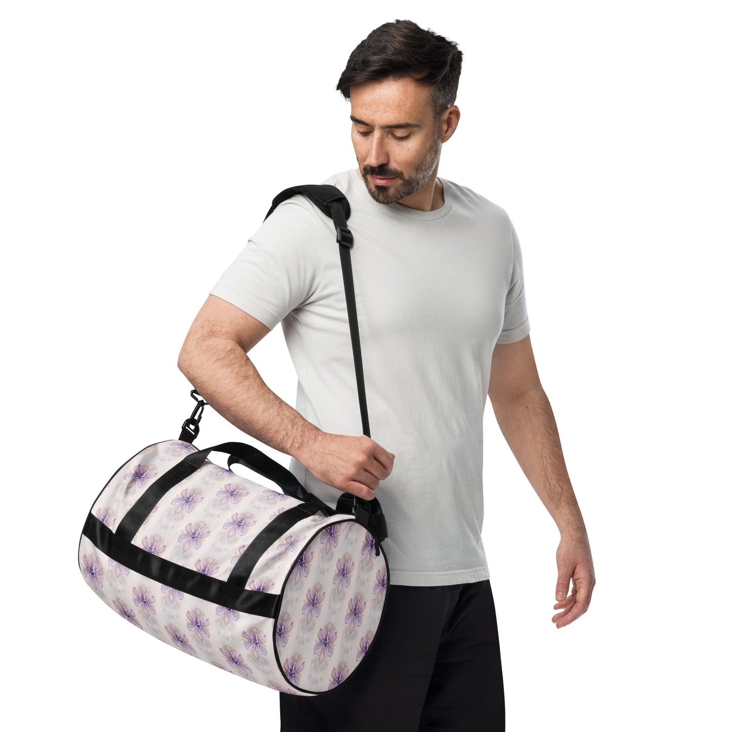 All-over print gym bag