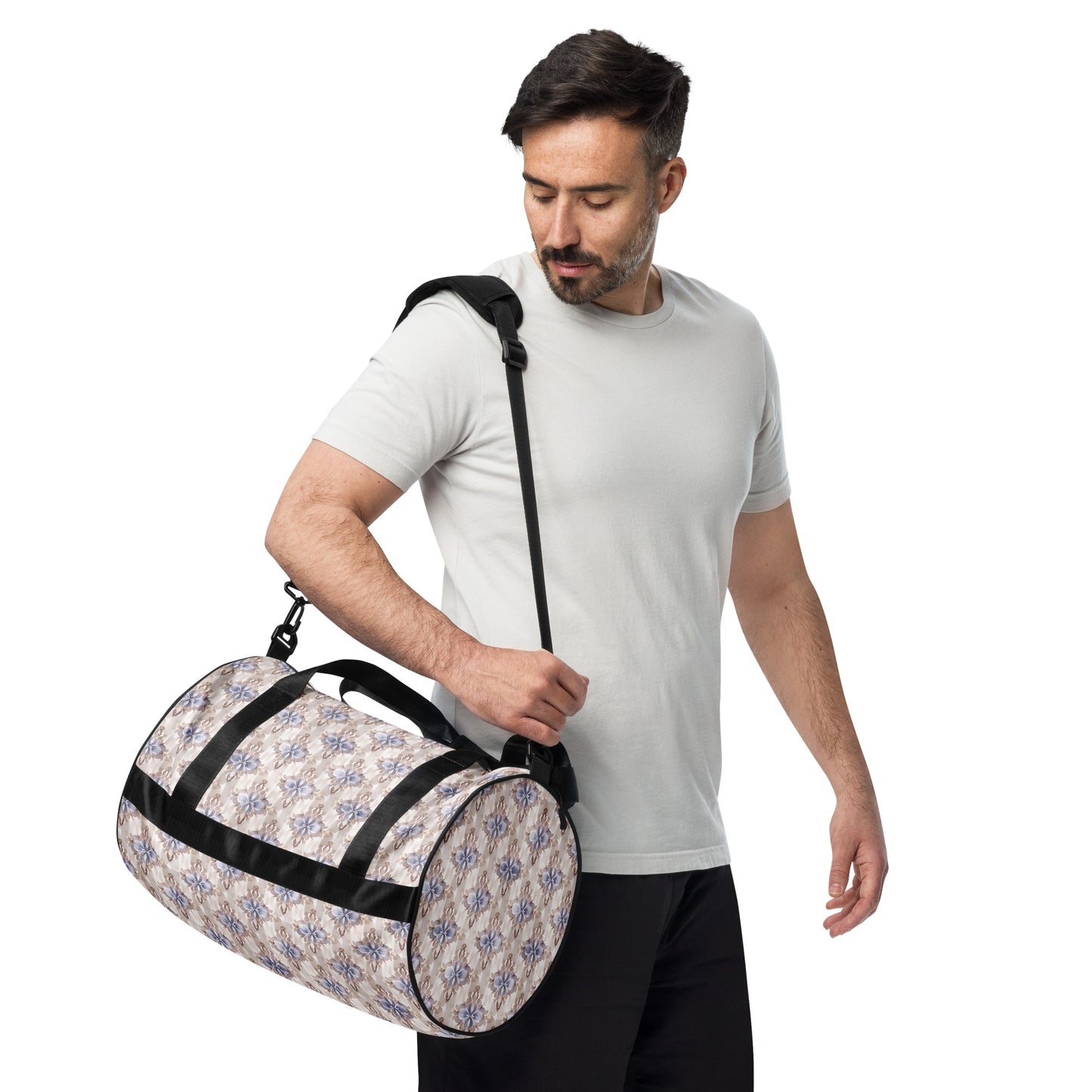 All-over print gym bag