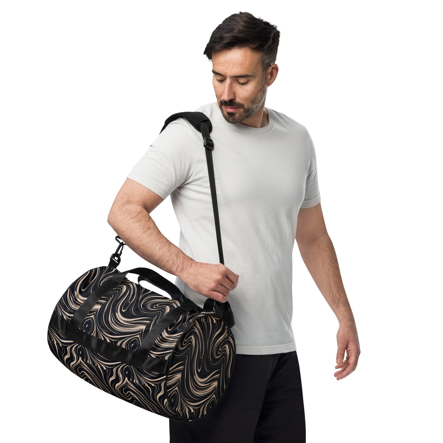 All-over print gym bag