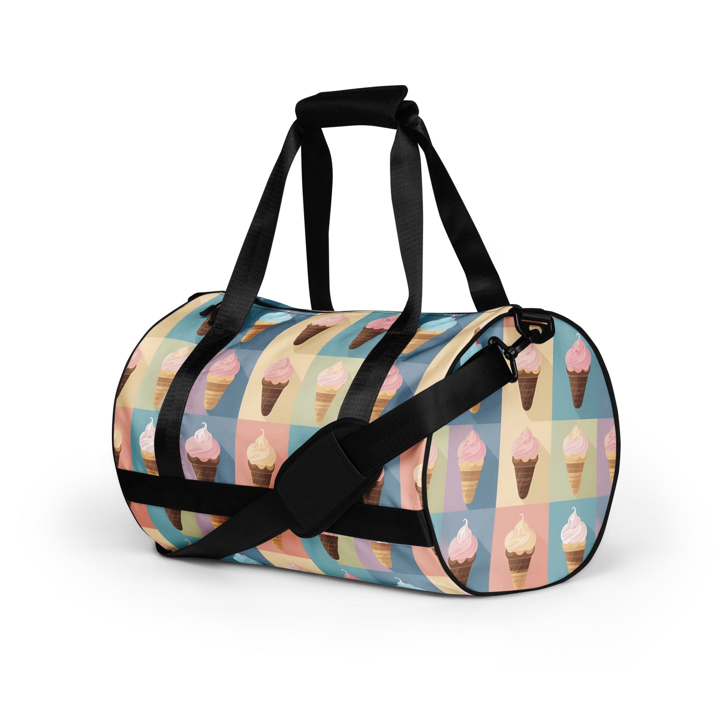 All-over print gym bag