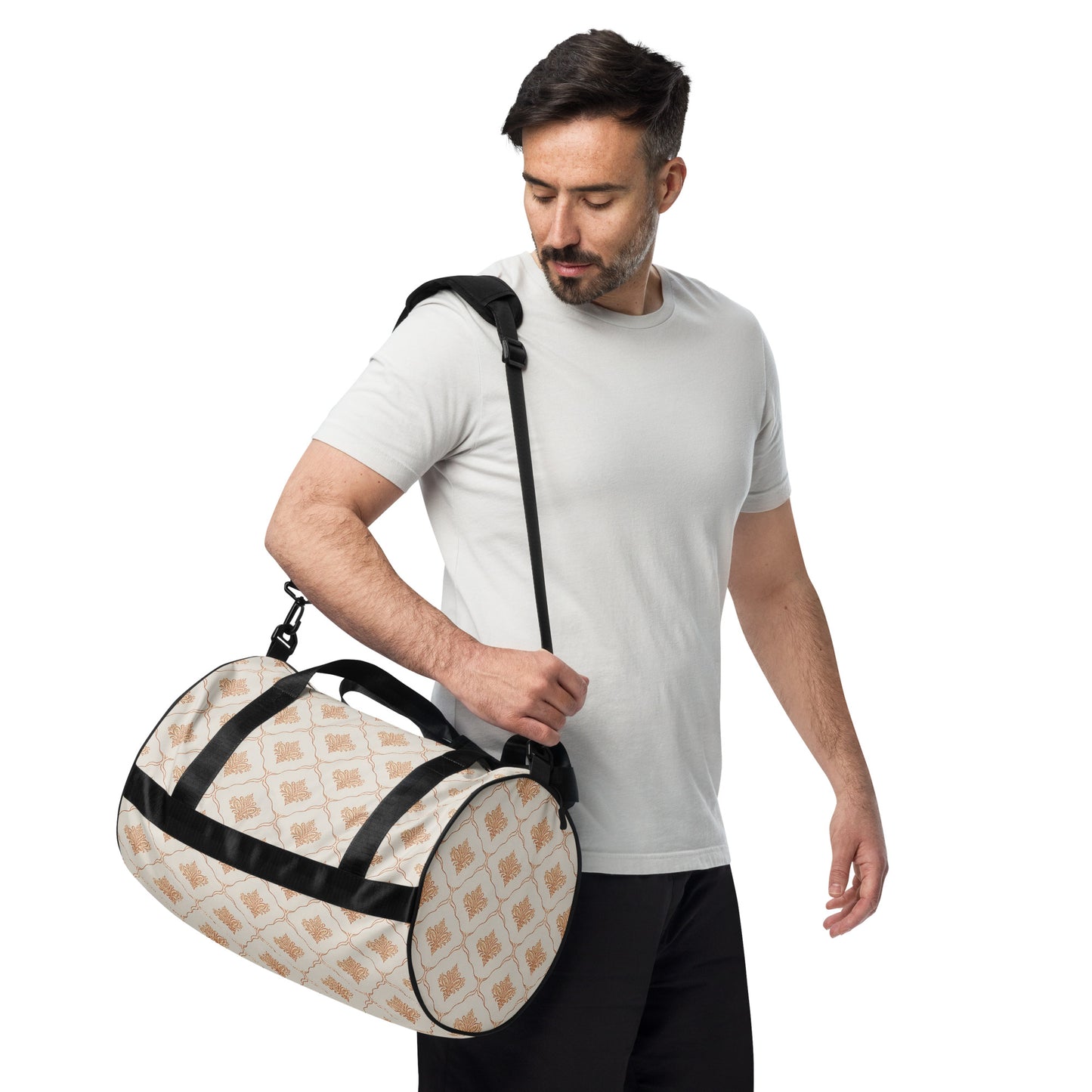 All-over print gym bag