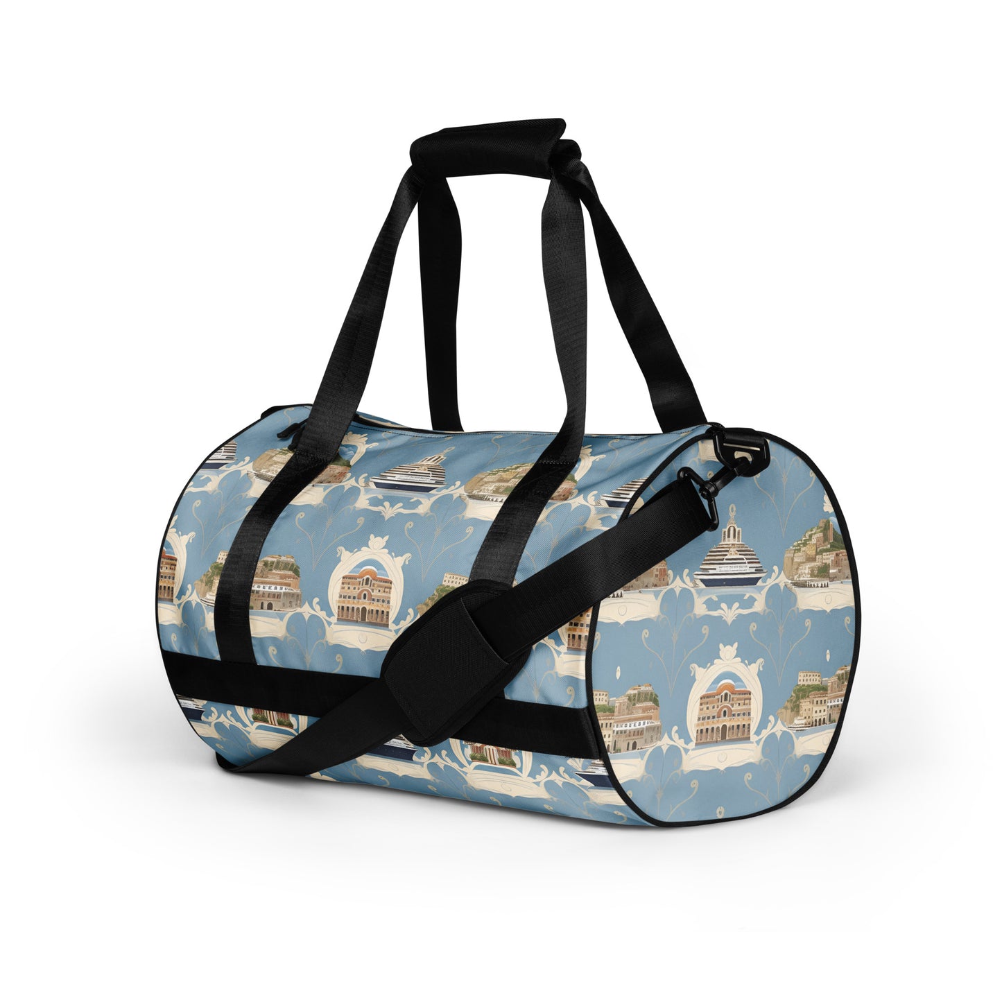 All-over print gym bag