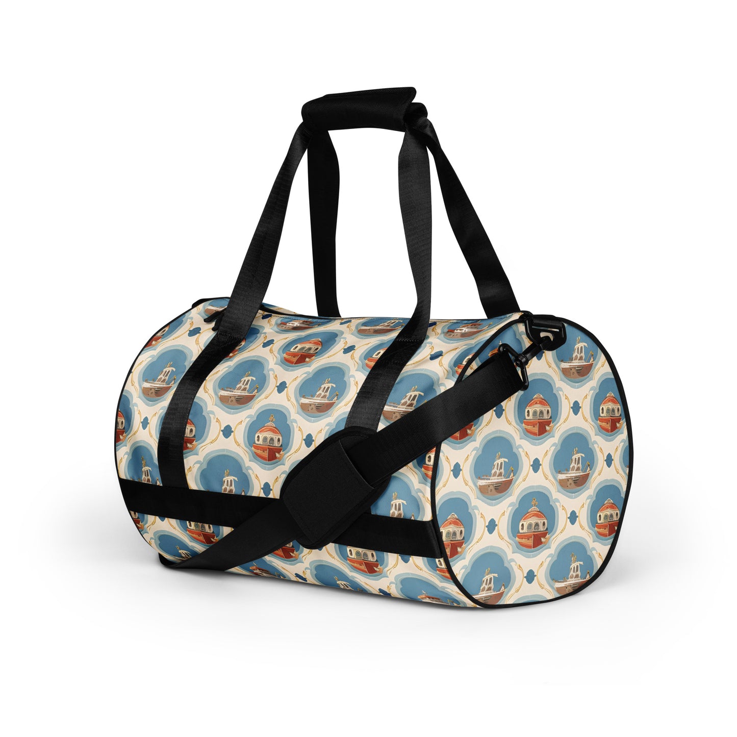 All-over print gym bag