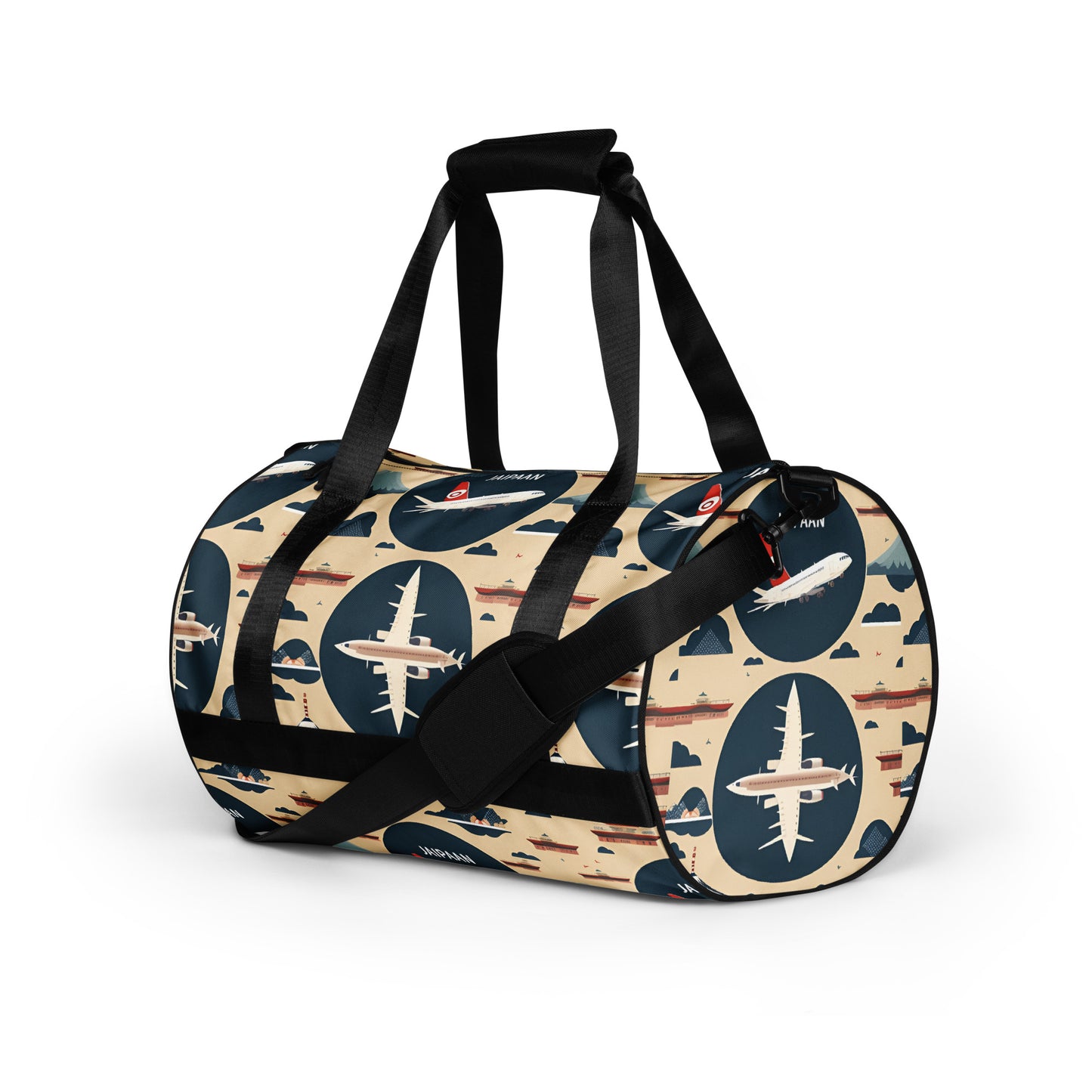 All-over print gym bag