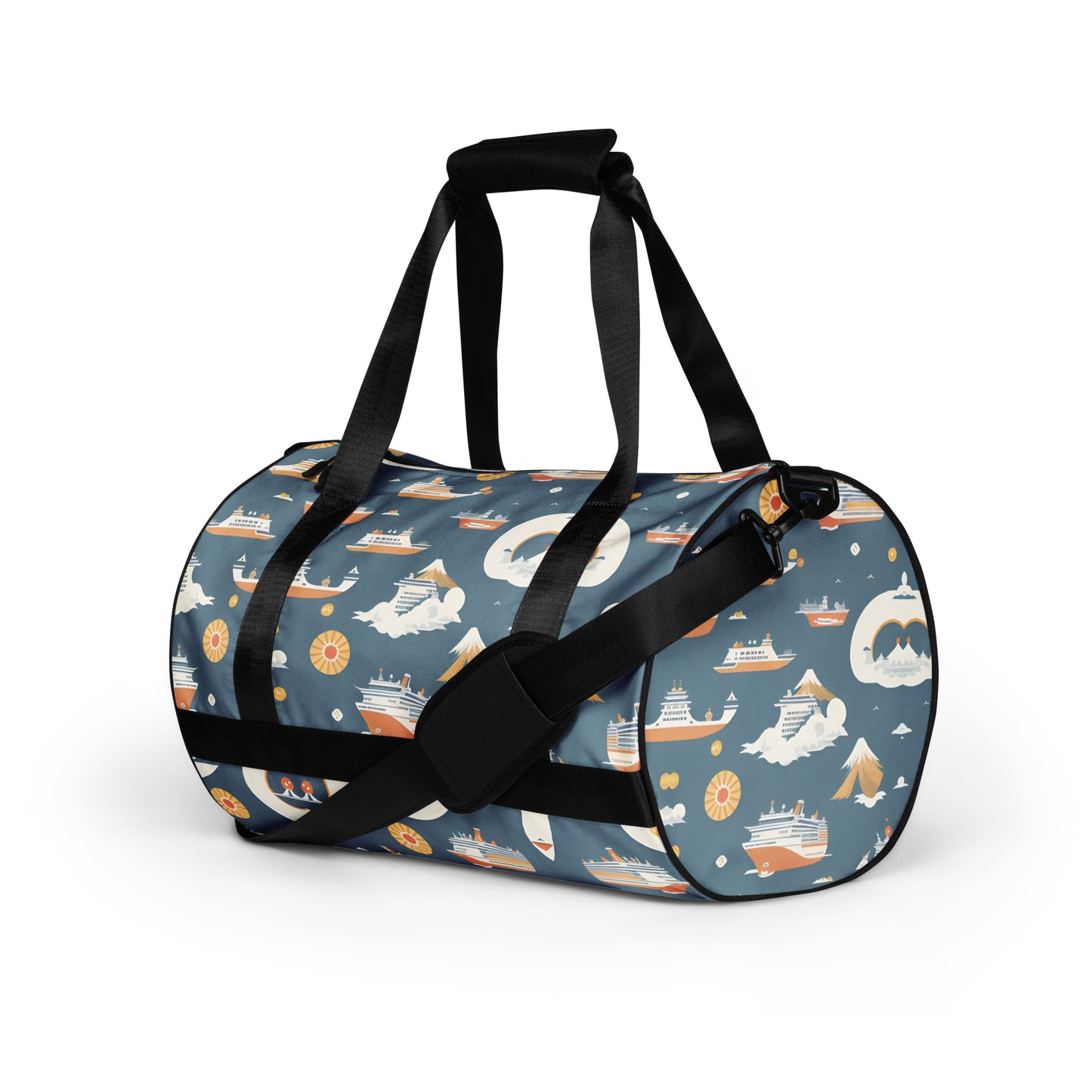 All-over print gym bag