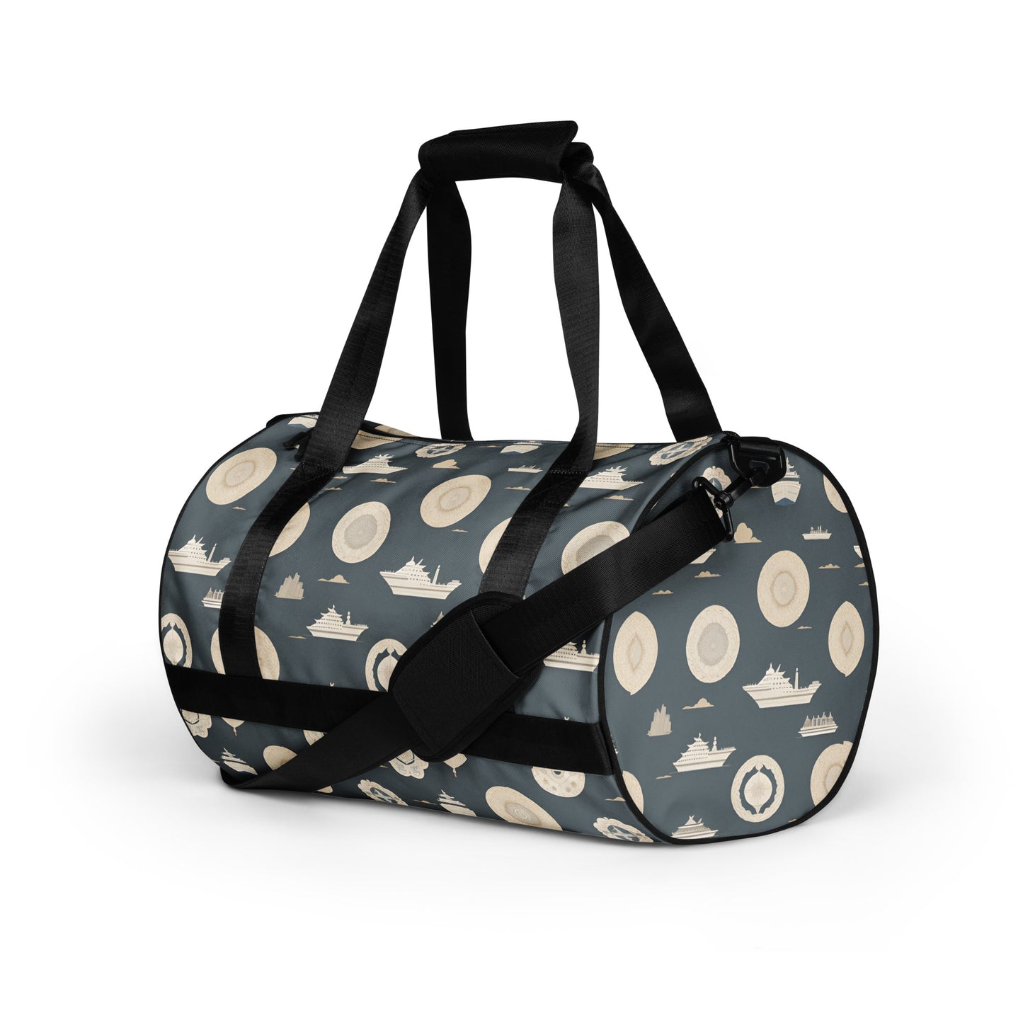 All-over print gym bag