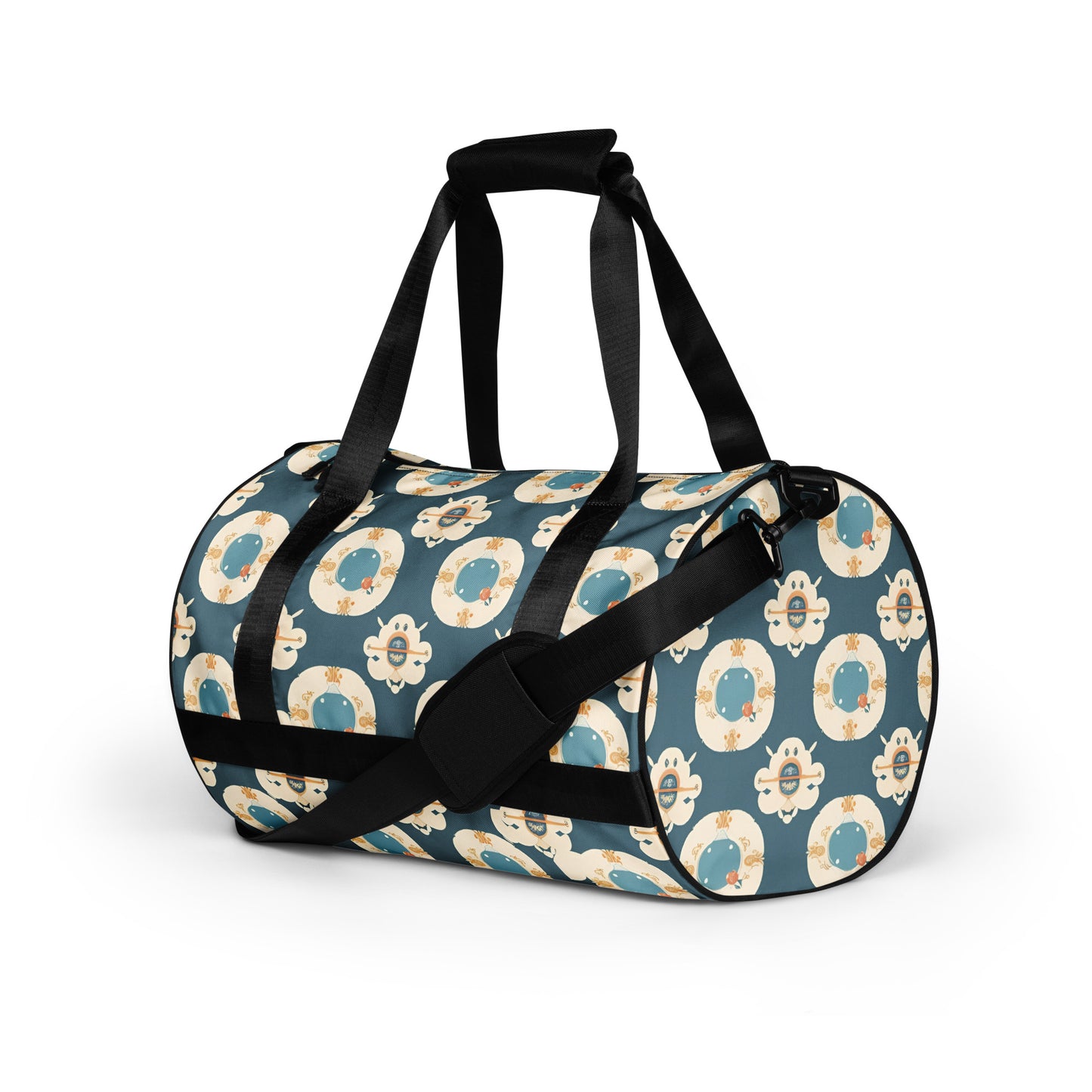 All-over print gym bag