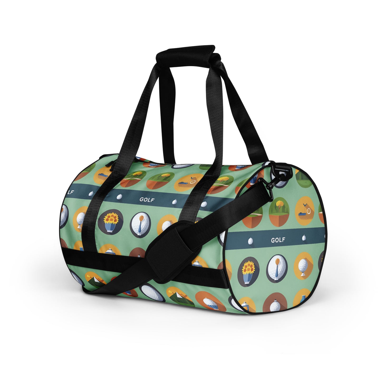 All-over print gym bag